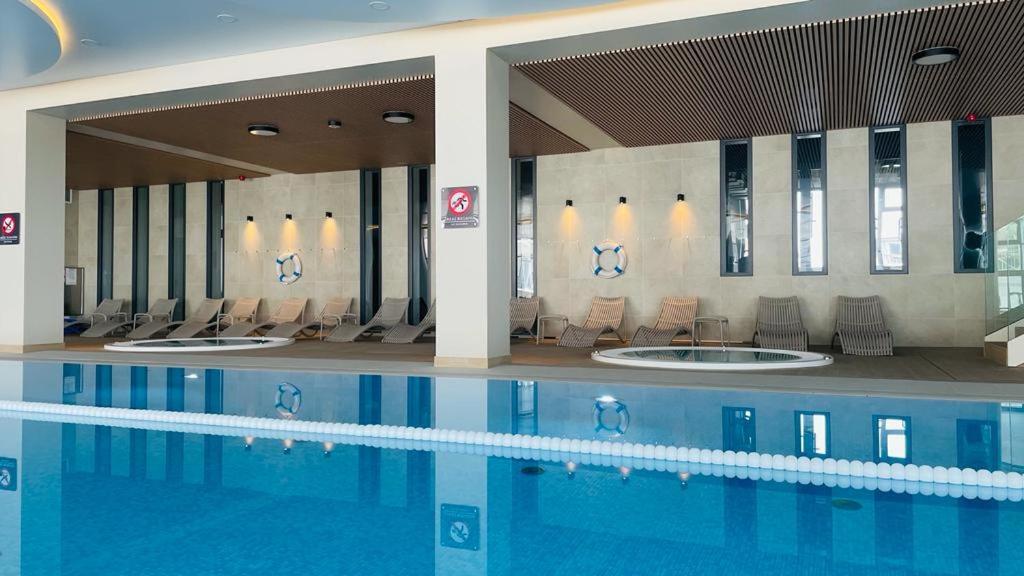 Polanki Aqua Apartamenty Nielimitowany Dostep Do Basenow Parking Free Kołobrzeg Exterior foto
