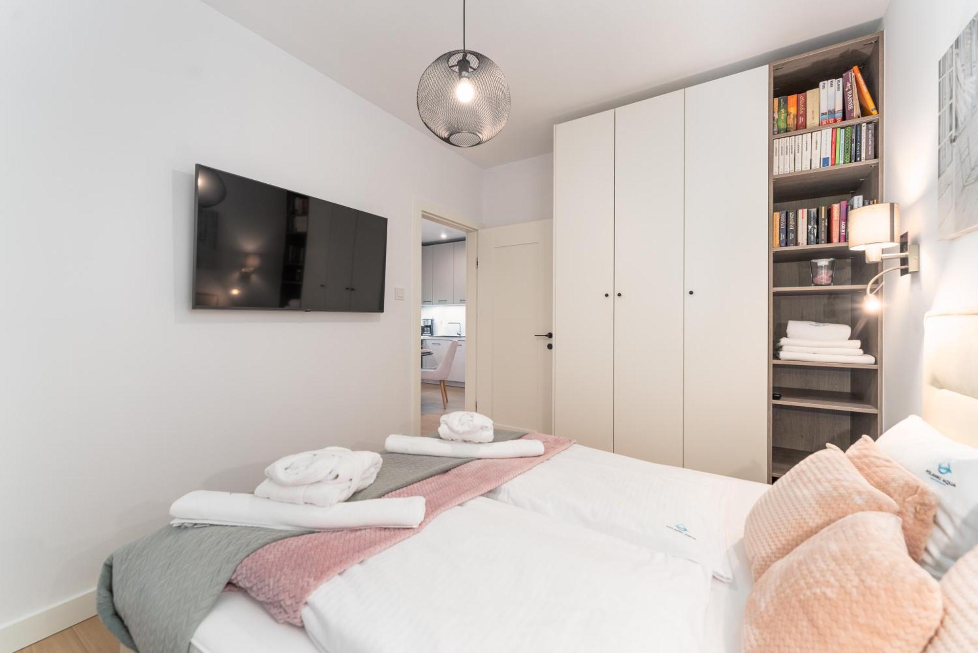 Polanki Aqua Apartamenty Nielimitowany Dostep Do Basenow Parking Free Kołobrzeg Exterior foto