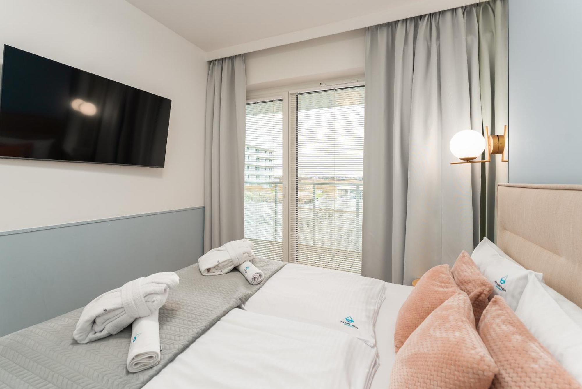 Polanki Aqua Apartamenty Nielimitowany Dostep Do Basenow Parking Free Kołobrzeg Exterior foto